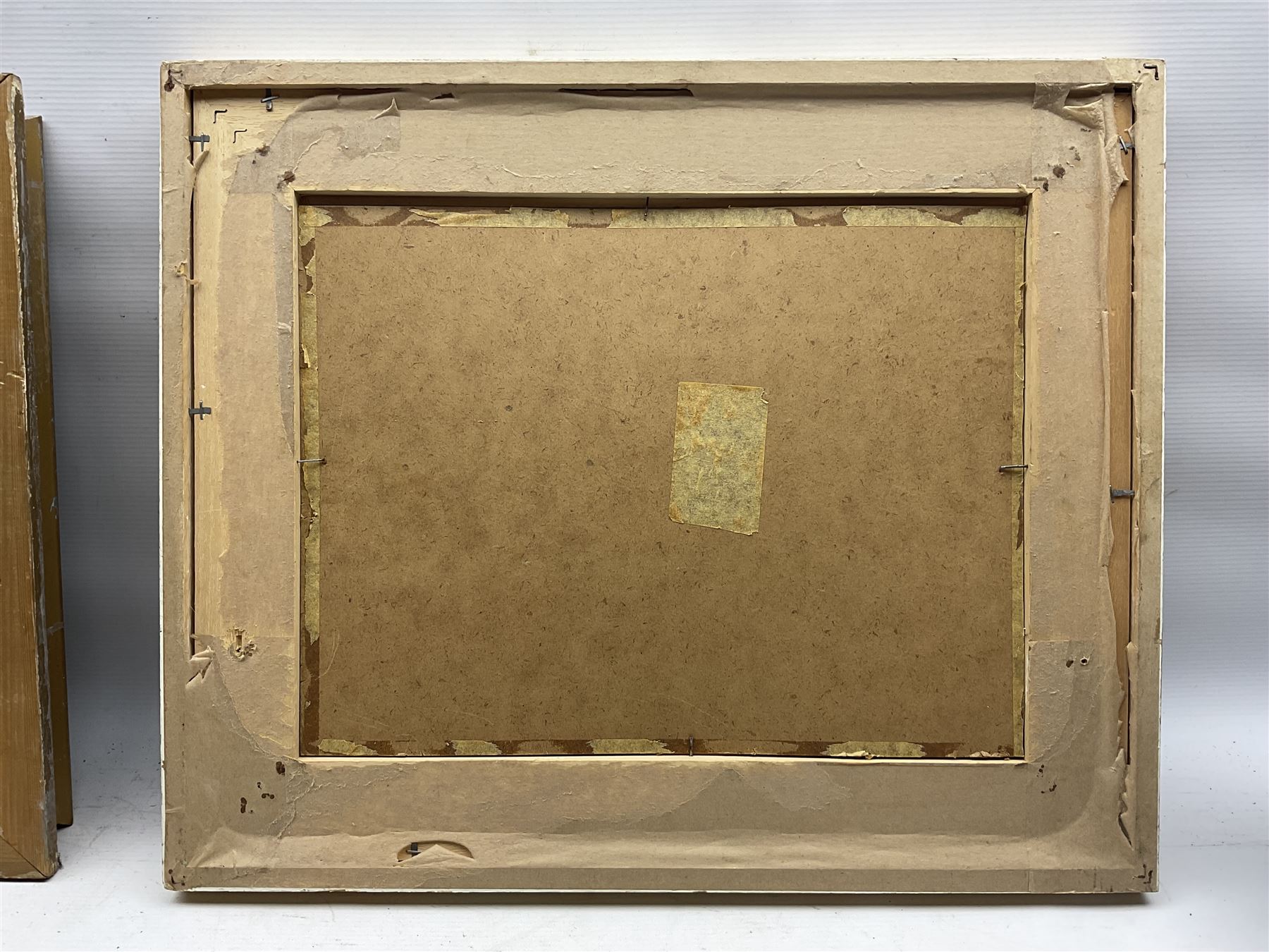 Bohuslav Barlow (Czechoslovakia 1947-): Northern Street Scene, oil on canvas laid on board signed and indistinctly dated 30cm x 39cm 