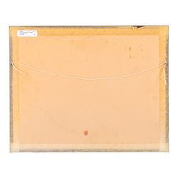 Dave Smart (British 20th Century): 'Sunset Harbour' and 'November Harbour', two watercolours signed and titled max 27cm x 36cm (2)