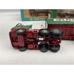 Corgi Eddie Stobart - four lorries in the Superhaulers Series Nos. TY86650, TY86649, TY86647 & TY86646; three other lorries Nos. 23203, 29103 & 20903; all boxed; and two unboxed lorries (9)