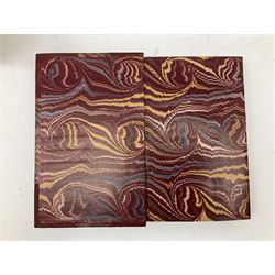 Histoire De Saint Bernard Et De Son Siecle par Le R.P. Marie-Theodore Ratisbonne. 1864 Paris. Two volumes; Nouveau Commentaire Litteral, Critique Et Theologique. 1854 Paris. Nine volumes; and Oeuvres De M. Audin. 1845/7 Paris. Eight volumes. All with leather bindings (19)