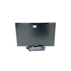 Samsung UE19D4003BW television with remote control 