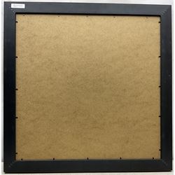 Damien Hirst (British 1965-): Circle Spin Painting 2009, acrylic on die-cut wove paper, with artist's inkstamp signature and blindstamp verso, pub. Pinchuk Art Centre, Ukraine, dia. 52.1cm 
