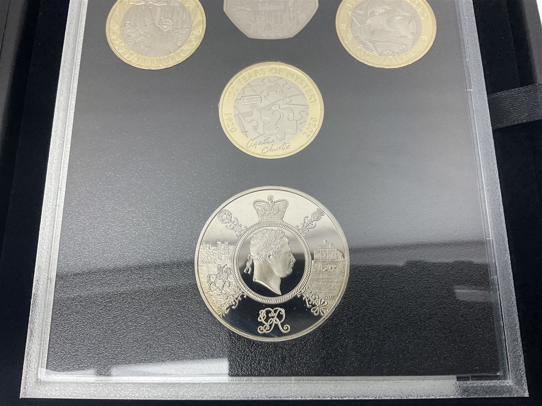 The Royal Mint United Kingdom 2020 proof coin set collector edition, cased with certificate