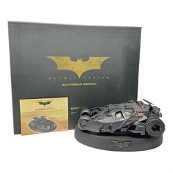 DC Direct Gallery ‘Batman Begins’ Batmobile Replica no. 1906/2600, with original box and certificate of authenticity 