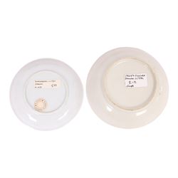 Collection of 18th century Chinese tea wares, including tea bowls, saucers and coffee cups