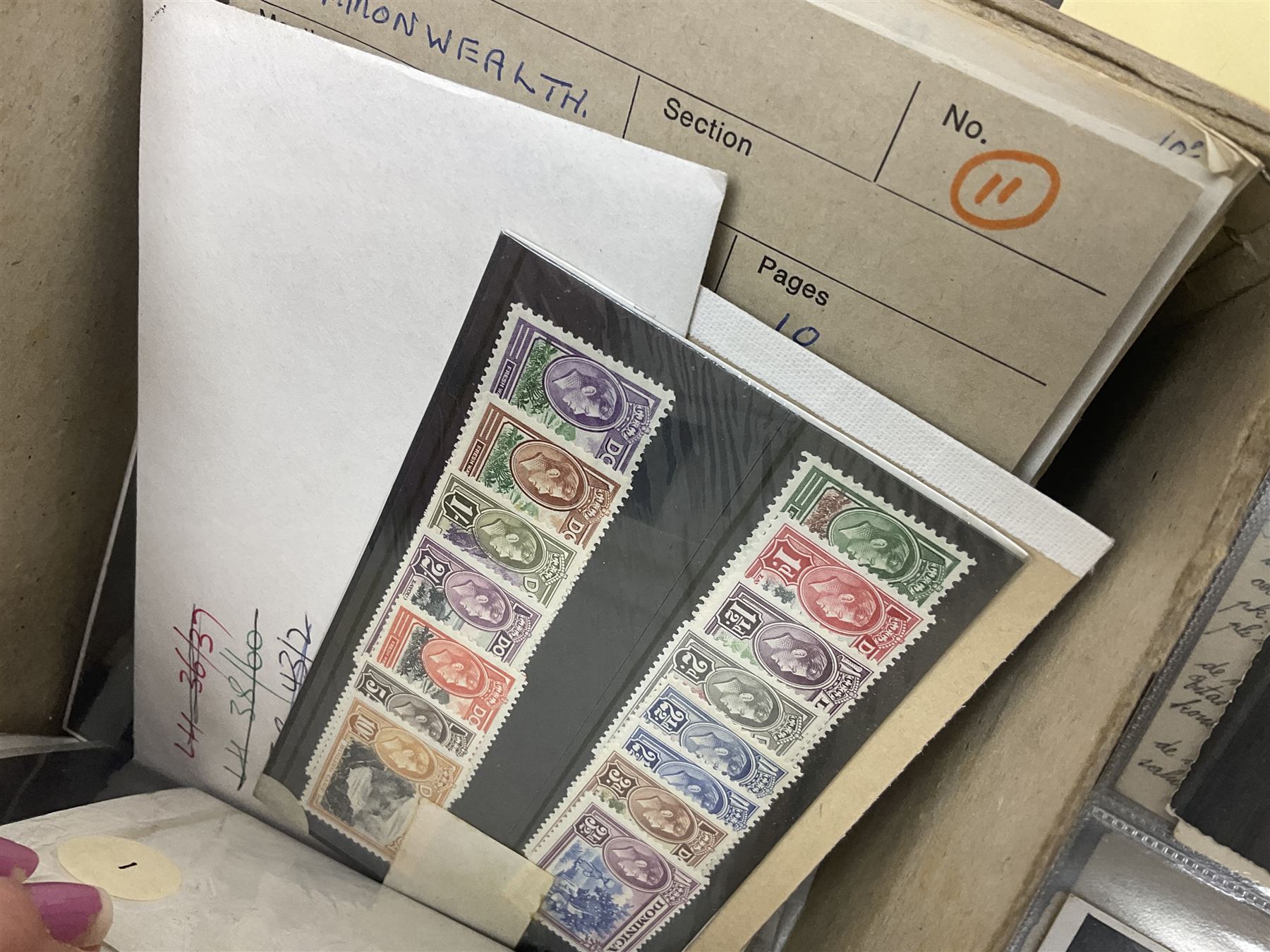 Great British and World stamps, including Queen Elizabeth II issues, first day covers, miniature sheets, Egypt, Finland, France, Greece, Honduras, Hungary, India, Italy, Poland etc, housed in various albums, folders and loose, in one box