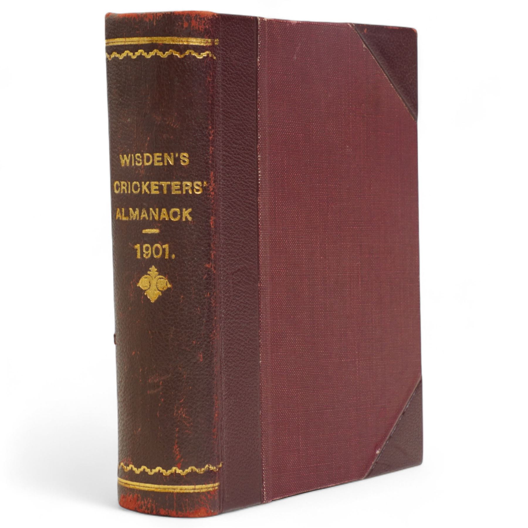 Wisden's Cricketers Almanack 1901 from the John Harrison collection