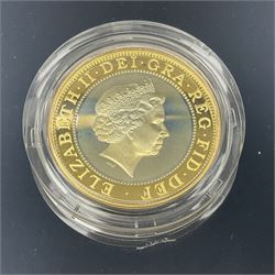 The Royal Mint United Kingdom 2001 'Wireless Bridges the Atlantic, Marconi 1901' silver proof piedfort two pound coin, cased with certificate