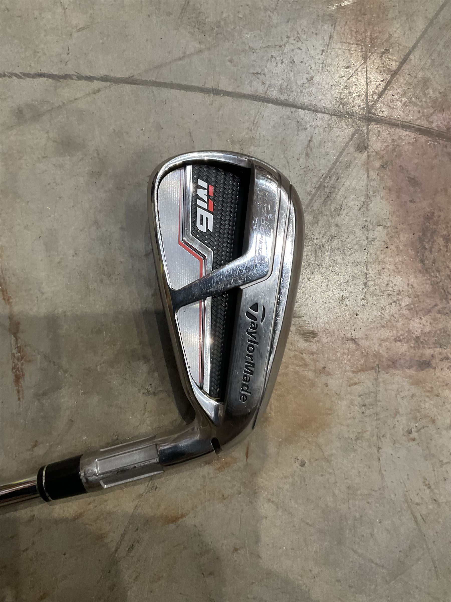 TaylorMade M6 golf 4 iron, and Elevate 95 R Flex 53 and 57 irons (3)