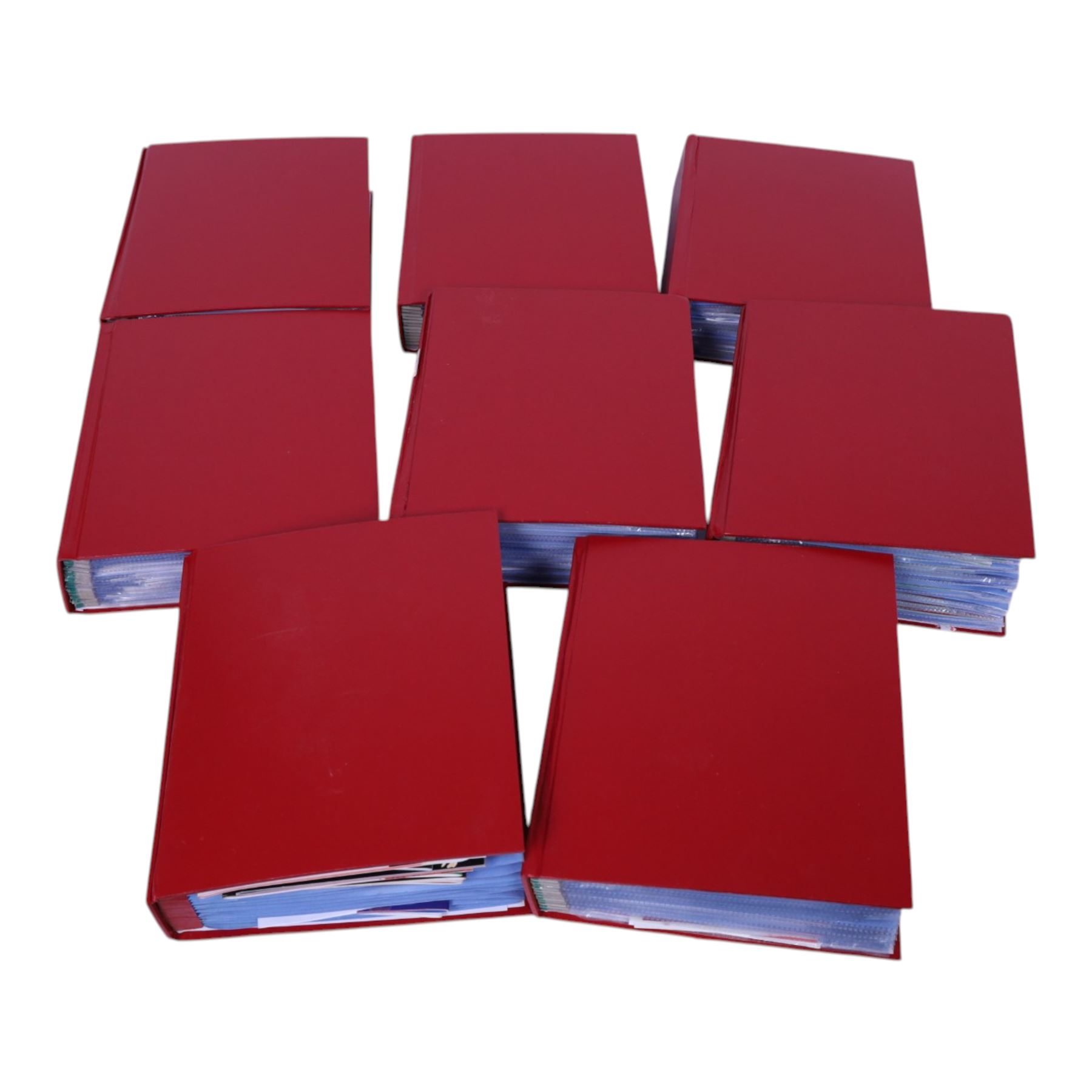 Comprehensive collection of approximately two hundred and twenty Scarborough FC football programmes for the 1999/00, 2000/01, 2001/02 and 2002/03 seasons, all filed within eight dedicated Scarborough FC red Home and Away binders