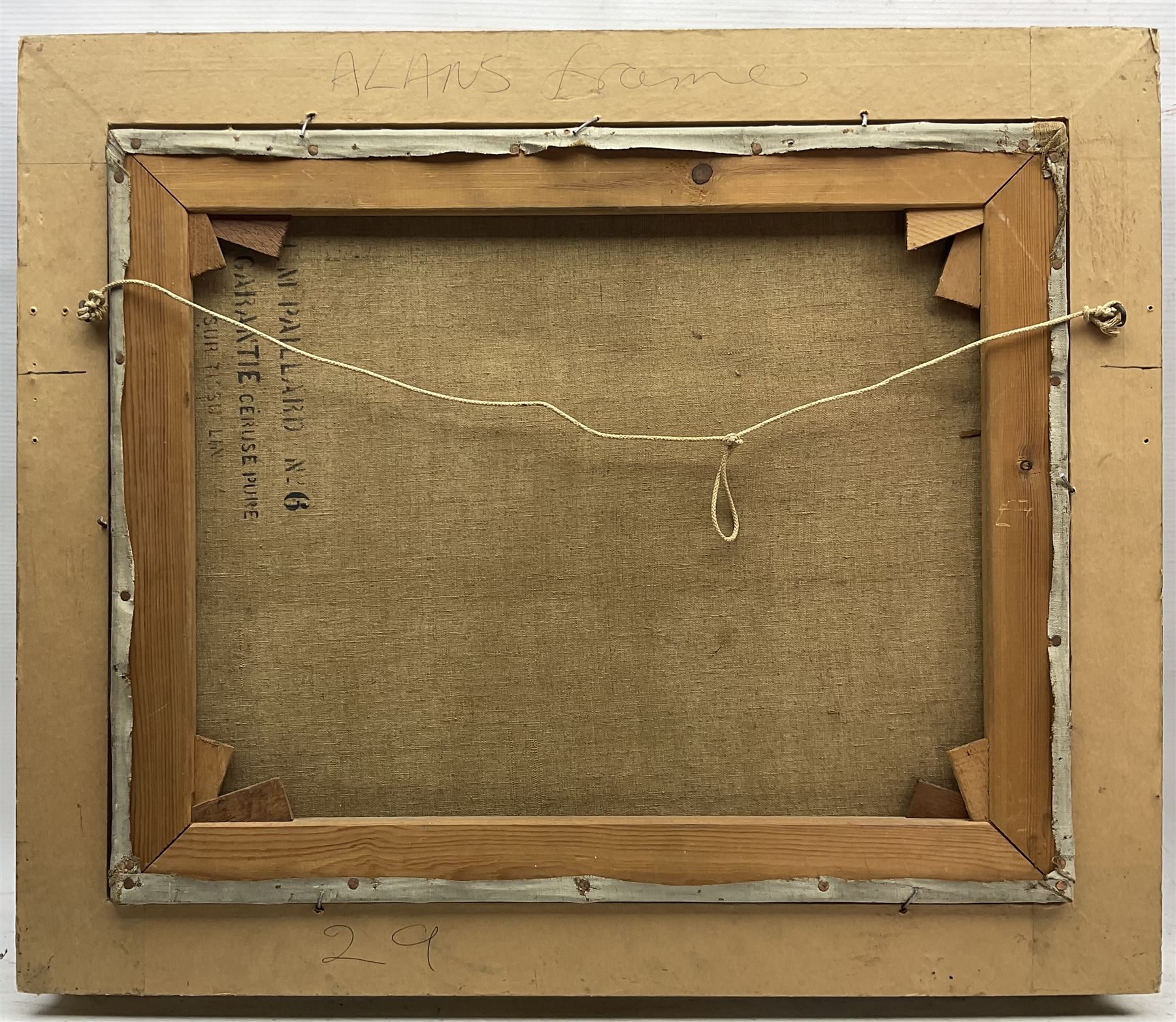 Owen Bowen (Staithes Group 1873-1967): Working Horses and Chickens on a Farm, oil on canvas signed 41.5cm x 51.5cm 