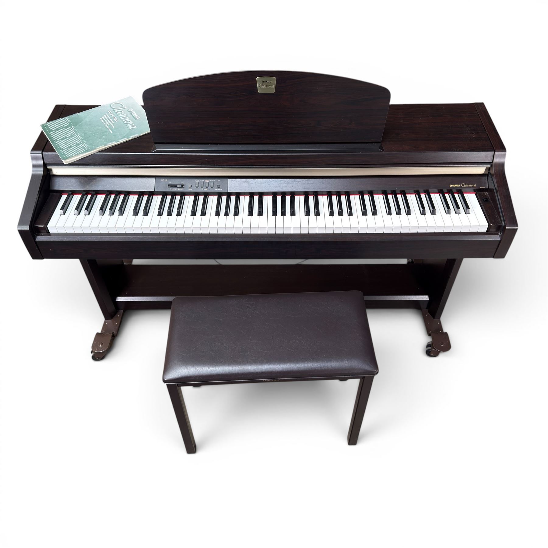 Yamaha Clavinova CLP-920 electric piano, with stool