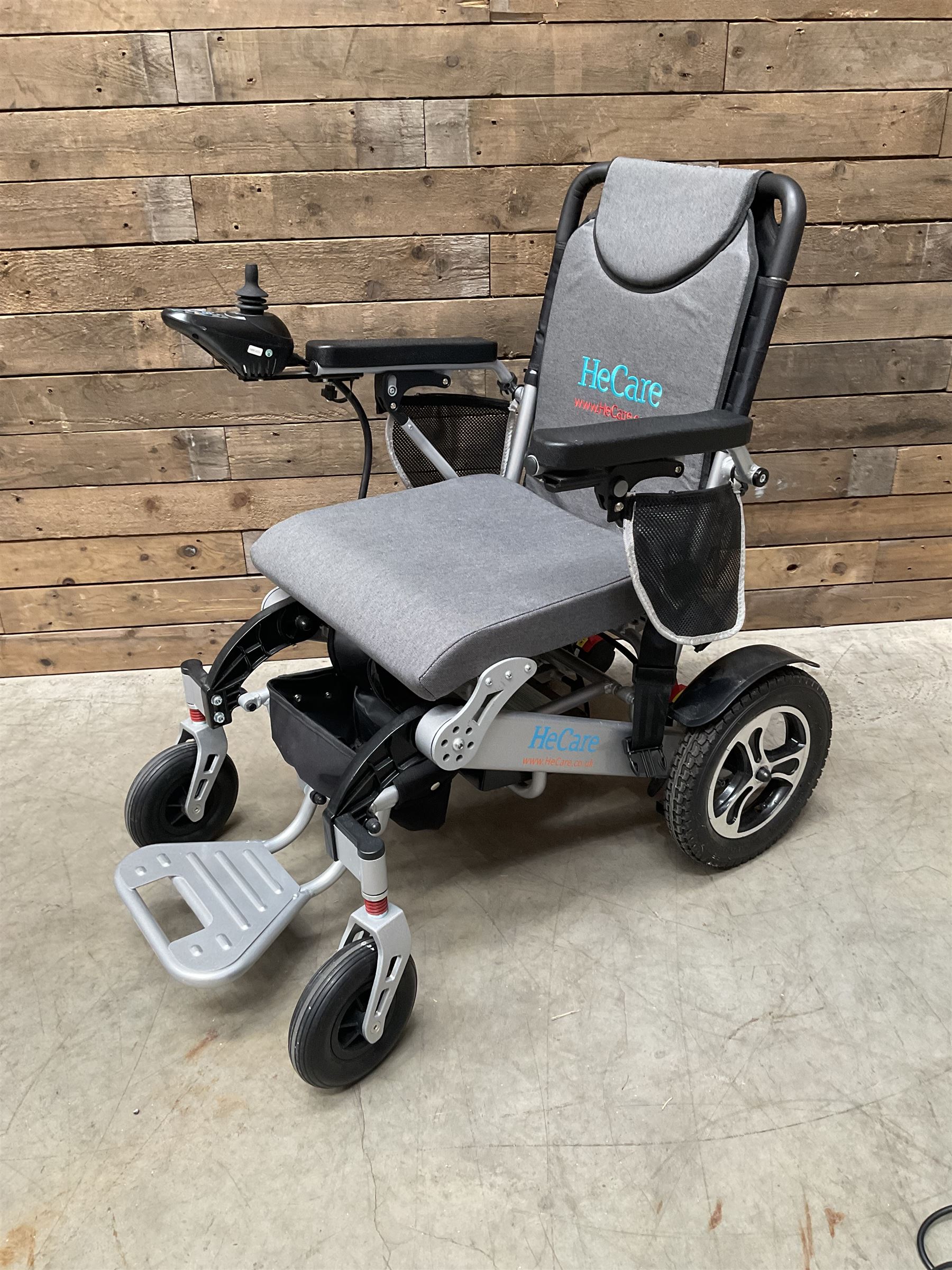 BC-EA8000 Electric Wheelchair Lightweight Foldable Electric Wheelchair, Portable Electric Wheelchair, with two batteries charger tools and remote.