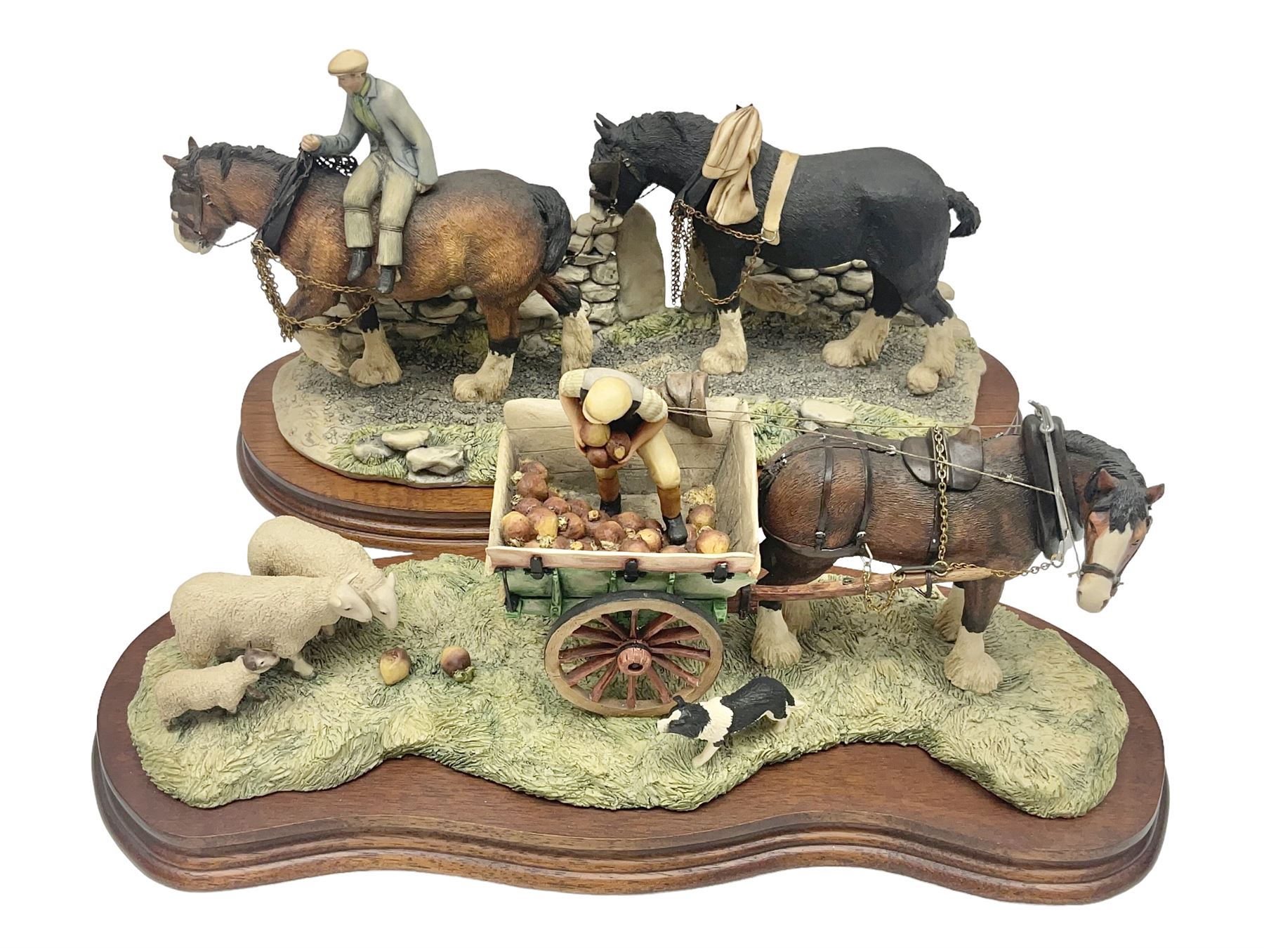 Two Border Fine Arts figure groups | Antiques, Collectables