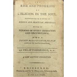 Philip Doddridge; The Rise and Progress 