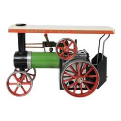 Mamod TE1A Traction Engine, boxed 