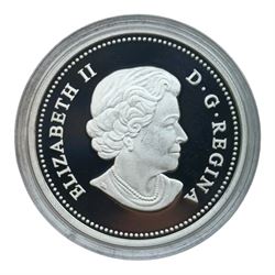 Four Royal Canadian Mint fine silver twenty dollar coins, comprising 2016 '1916 The Somme Offensive', 2016 'A Celebration of Her Majesty's 90th Birthday', 2017 '1917 The Battle of Vimy Ridge' and 2018 'The 1908 Sovereign 110th Anniversary of the Royal Canadian Mint', all cased with certificates