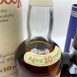 Edradour, 10 year old, single malt Scotch whisky 75cl 40% vol and Edradour, 12 year old, single malt Scotch whisky, 70cl, 46% vol , both boxed (2)