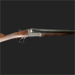Atkinson & Griffin, 16 bore, double trigger, boxlock side by side shotgun, 71cm (28