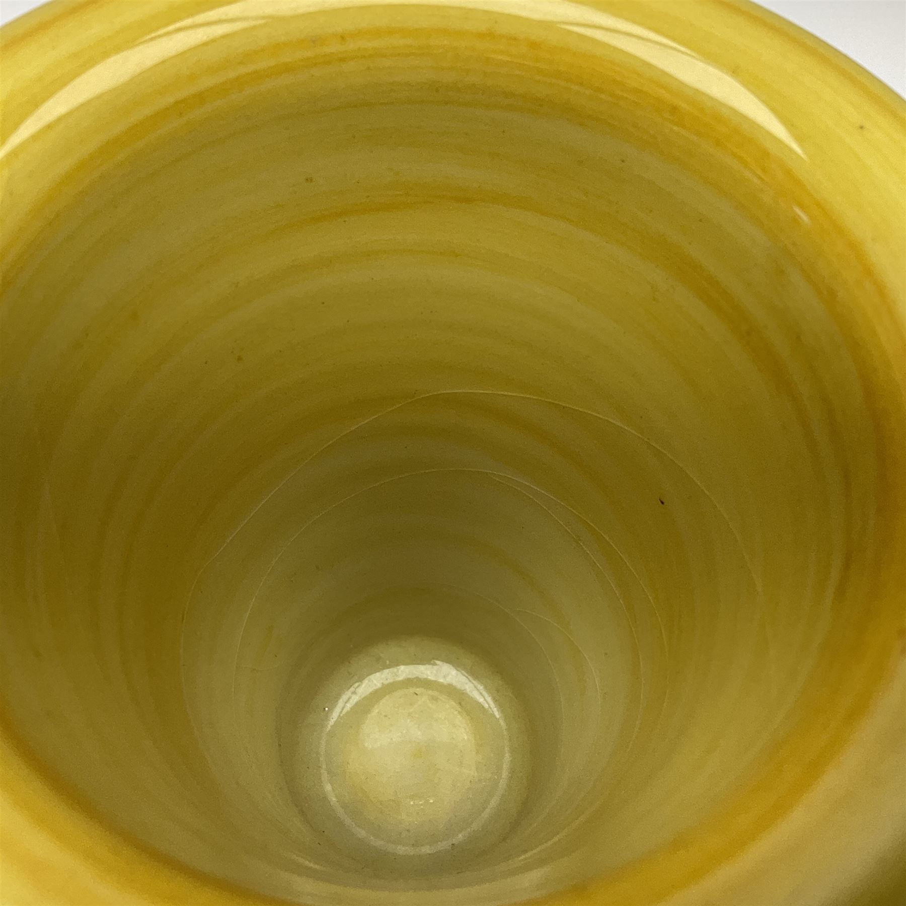 Dennis China Works vase with fluted rim together with three Cmielow figures and Beswick Silhouette vase of Girl with the Pearl earring, Beswick vase H22cm 