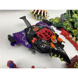 Mighty Max, 1990s Bluebird Toys PLC, large play sets Mighty Max Takes Terror Talons, Mighty Max Blasts Magus, Mighty Max Storms Dragon Island; six further Doom Zones, three Horror Heads and assorted related mini figures and accessories 