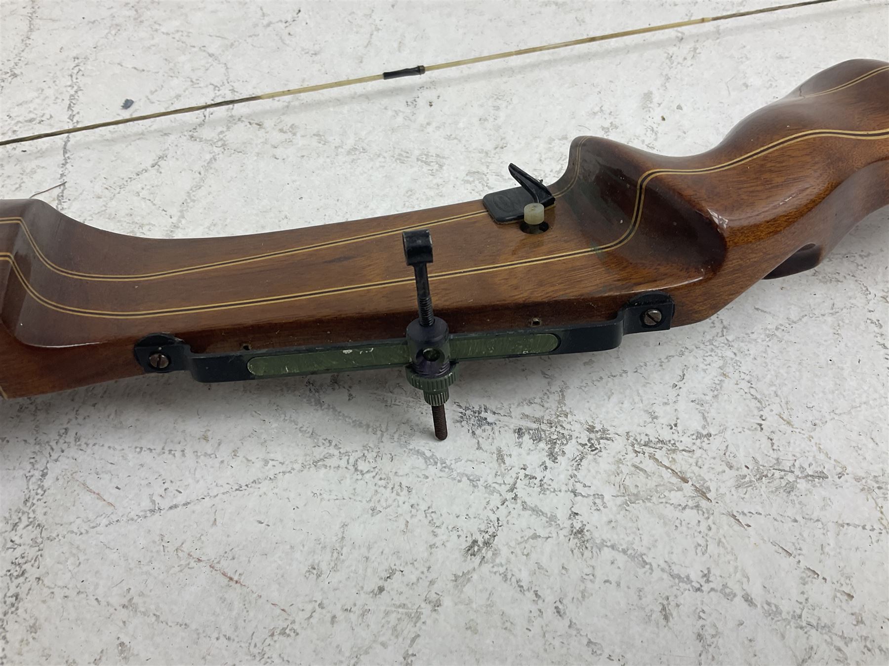 Border Archery Mellerstain Gordon Scotland Mirage 68AMO take-down recurve bow 36lb at 28