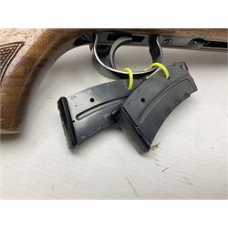 SECTION 1 FIREARMS CERTIFICATE REQUIRED - LEFT HANDED J.G. Anschutz .22 long round bolt action rifle, the 36cm (14