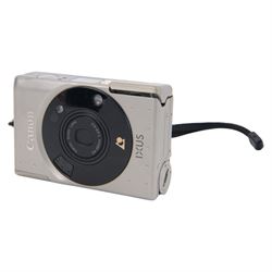 Two Canon Ixus IX240 compact digital cameras, both boxed, together with a Canon PowerShot G9 compact digital camera with a Canon 7.4-44.4mm 1:2.8-4.8 zoom lens (3)