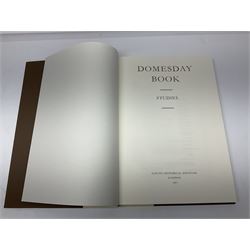 Domesday Books Yorkshire Edition, comprising three volumes; Introduction and Translation, Folios and Maps, and Domesday Book Studies, published by Alecto Historical Editions, London 1987