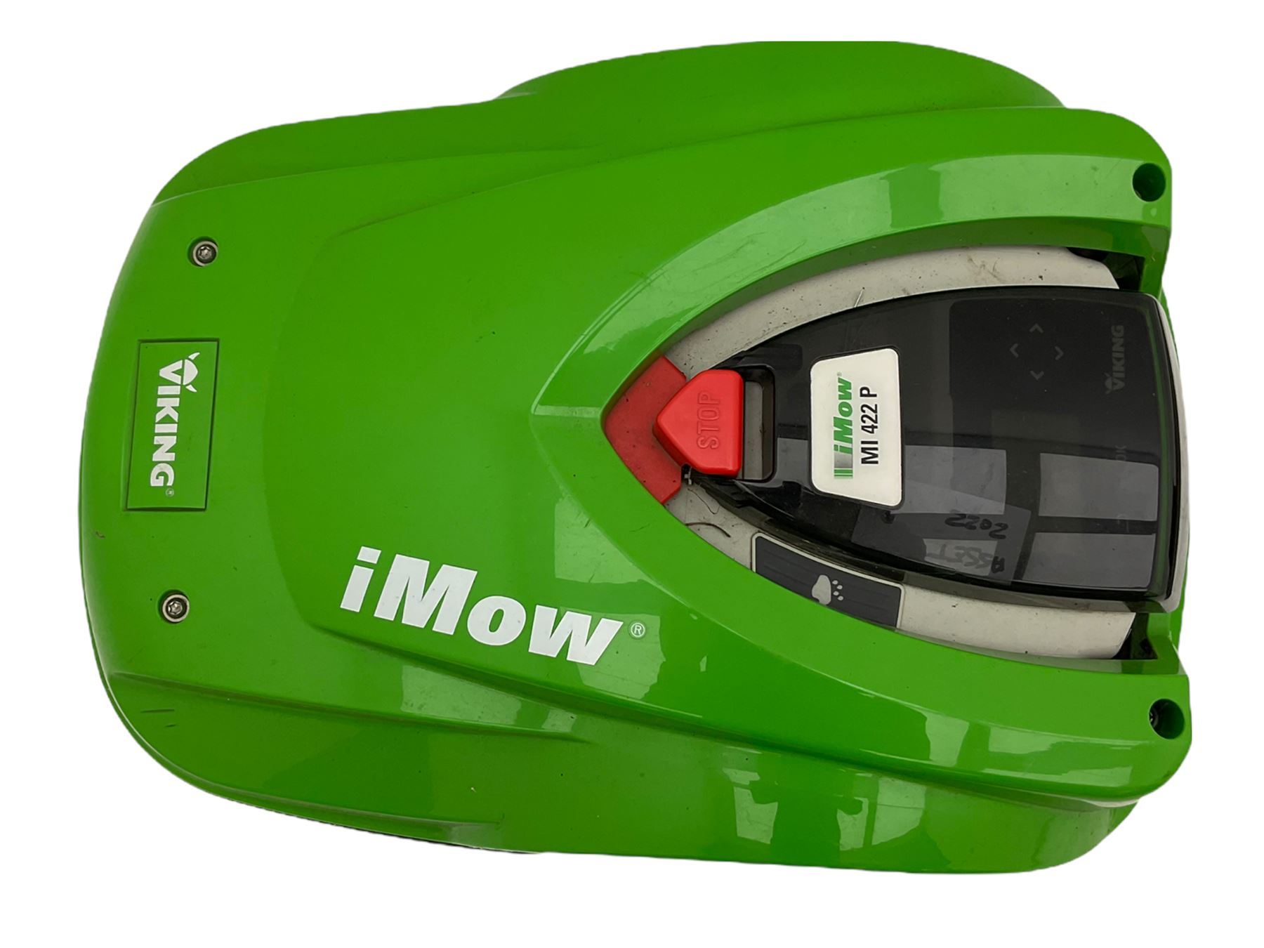 Viking imow MI 422 P robotic lawnmower, with base charger - THIS LOT IS TO BE COLLECTED BY APPOINTMENT FROM DUGGLEBY STORAGE, GREAT HILL, EASTFIELD, SCARBOROUGH, YO11 3TX