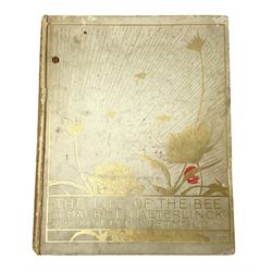 Maurice Maeterlinck: 'The Life of the Bee', illustrated E.J. Detmold, 13 mounted coloured plates, pub. Geo. Allen & Co. Ltd. London, 1911,