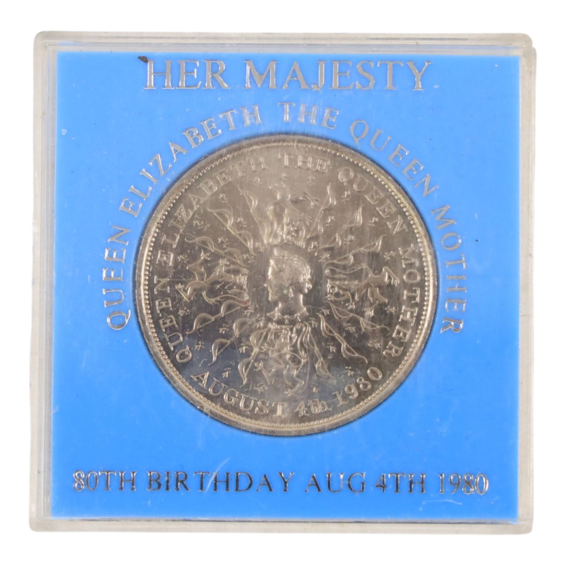 Coins and medals, including Queen Victoria 1893 silver crown, five silver threepences, two Queen Victoria half farthings, Queen Victoria 1855 silver fourpence, cartwheel penny, British War Medal awarded to Robert Stephenson, commemorative crowns, etc