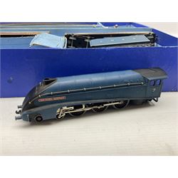 Hornby Dublo - 3-rail EDP1 electric train set with Class A4 4-6-2 locomotive 'Sir Nigel Gresley' No.7 and tender in LNER Blue, two teak effect passenger coaches; quantity of track and controller; in fitted box with locomotive cover and paperwork