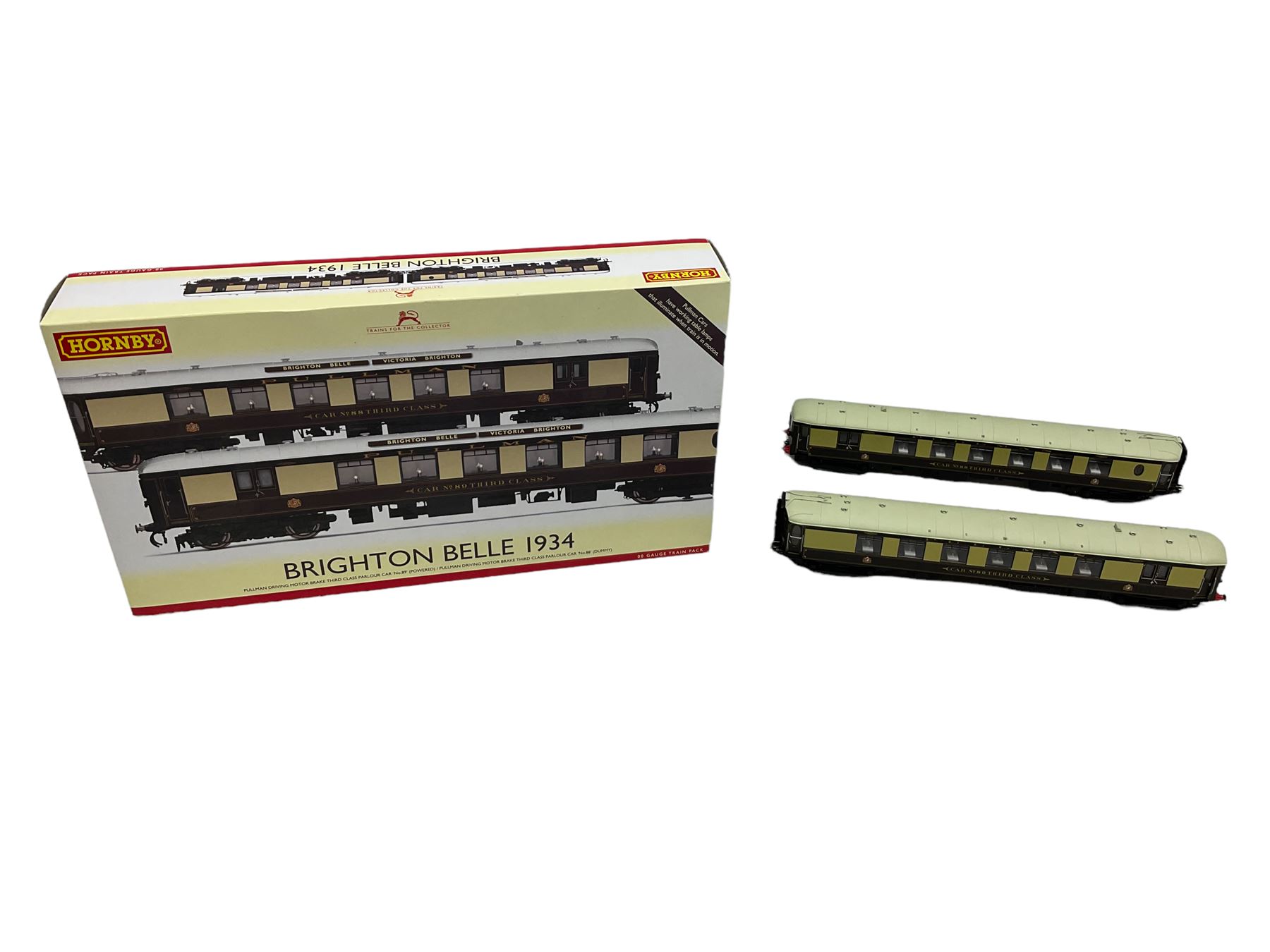 Hornby '00' gauge - Brighton Belle 1934 train pack, DCC ready 