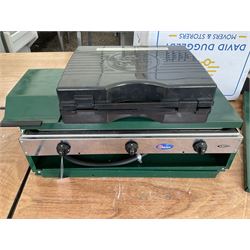 Parker two burner foldable gas stove and scafell rock gas camping stove - THIS LOT IS TO BE COLLECTED BY APPOINTMENT FROM DUGGLEBY STORAGE, GREAT HILL, EASTFIELD, SCARBOROUGH, YO11 3TX