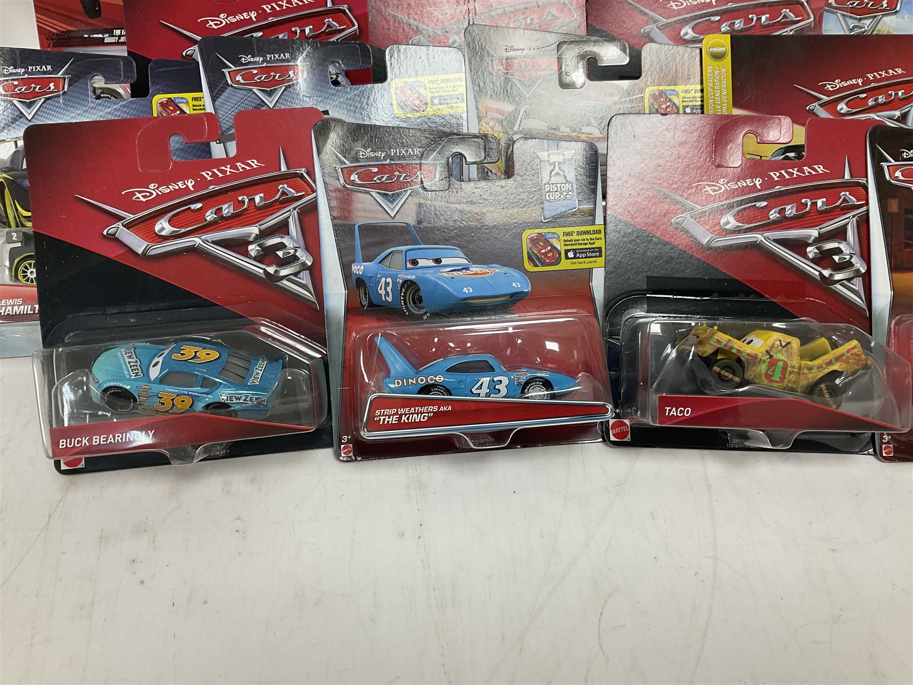 Disney Pixar 'Cars' - forty-four Mattel carded die-cast | Toys
