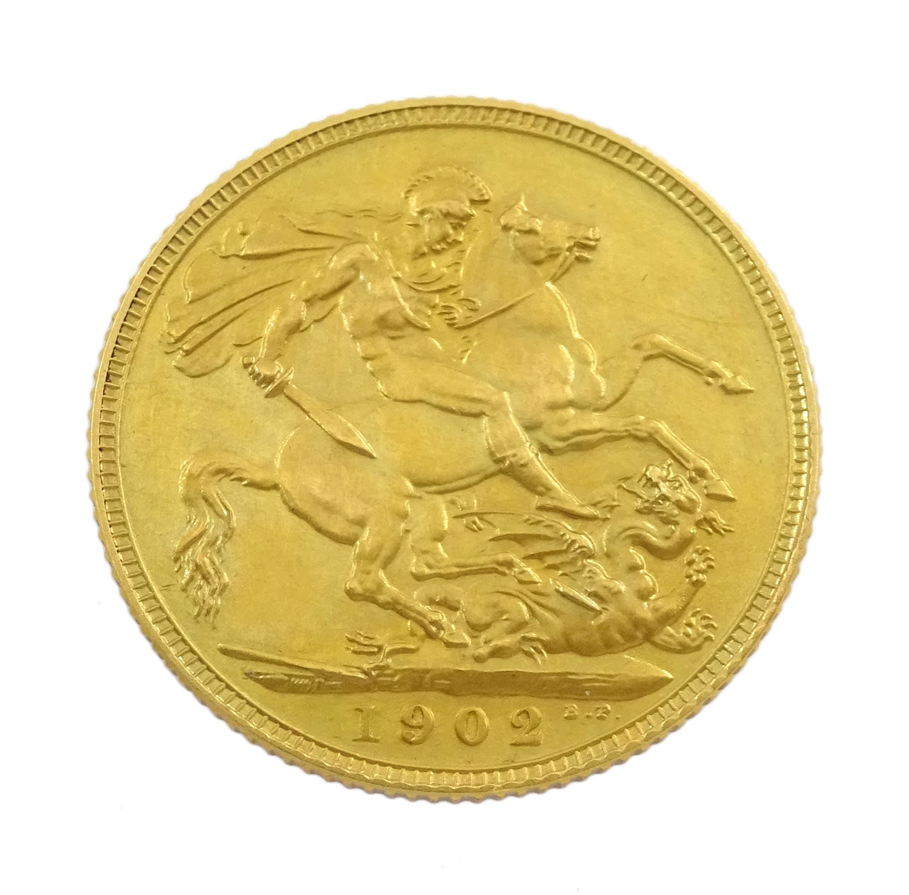 King Edward VII 1902 matt proof short coin set, comprising gold half sovereign and sovereign, silver maundy money set, sixpence, shilling, florin, halfcrown and crown, housed in the official dated case of issue