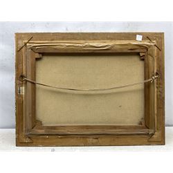 S Vanacore (Continental 20th Century): Still Life of Fruit and Blossom, oil on canvas signed 47cm x 68cm 