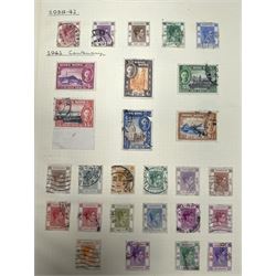 Hong Kong Queen Victoria and later stamps, including 1874-1902 postal fiscal stamps, various King Edward VII issues including one dollars, China overprints etc, housed on pages
