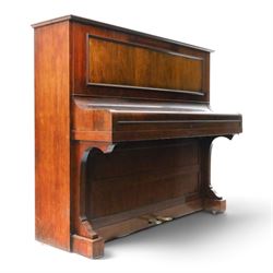 Edwardian C. Bechstein mahogany cased upright piano, with ivory keys and two pedals, serial no. 56533, H125cm, W146cm
This item has been registered for sale under Section 10 of the APHA Ivory Act