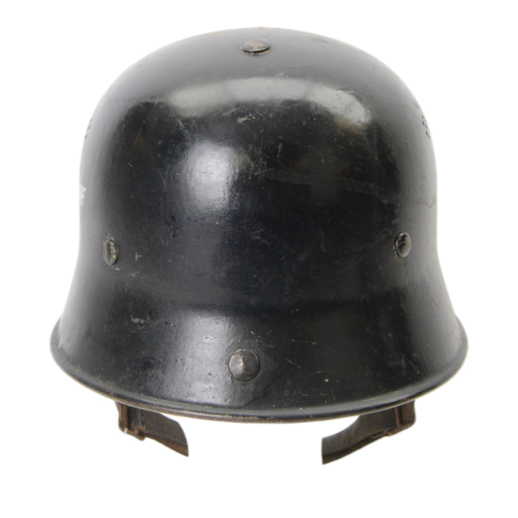 Third Reich M34 German fire helmet, with NSKK decal, complete with lining and chinstrap
