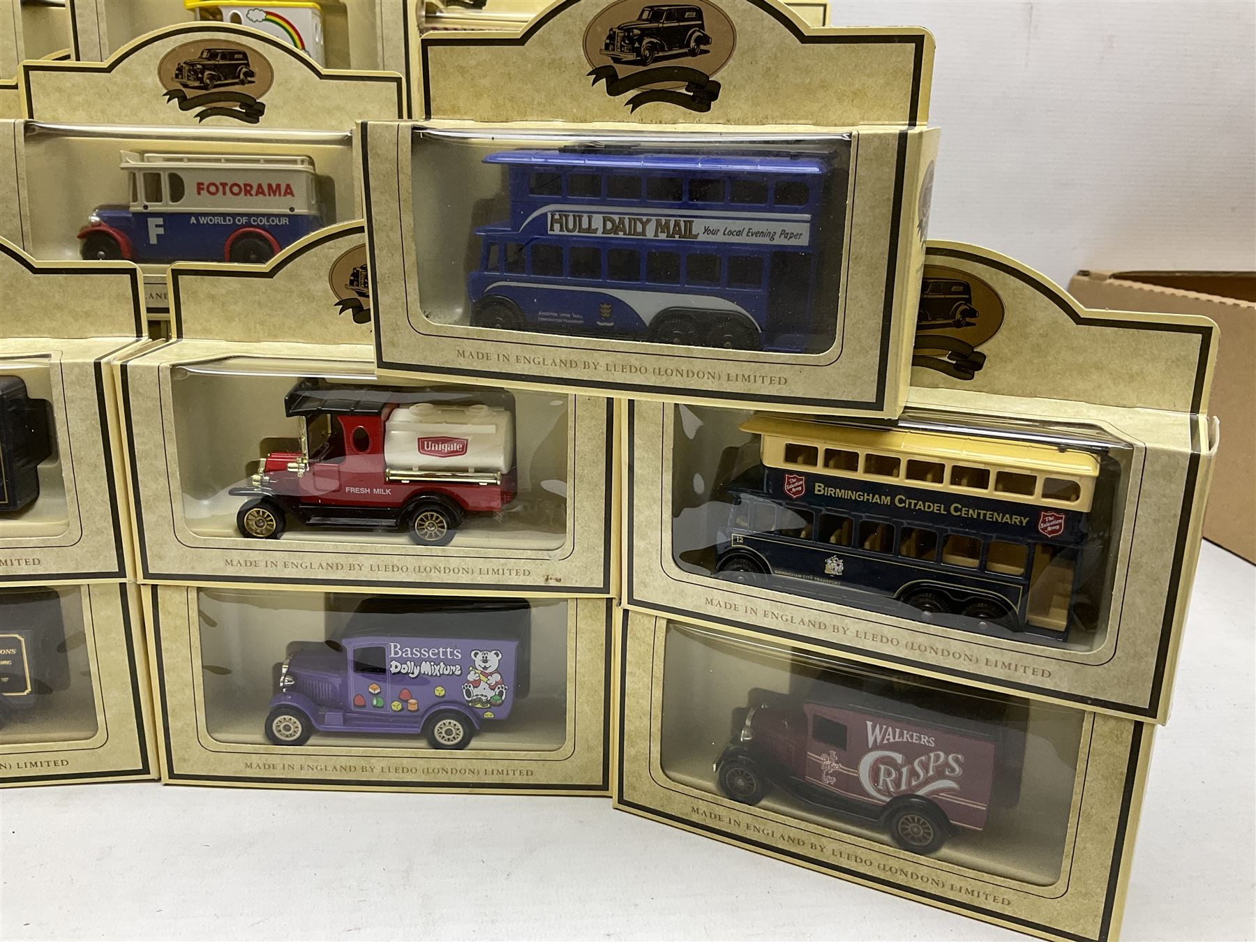 Sixty-seven Lledo/ Days Gone Promotional die-cast models, all boxed (67)