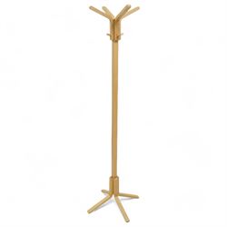 Habitat light oak hat and coat stand