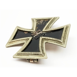 WW2 German Iron Cross 1st Class, with pin back