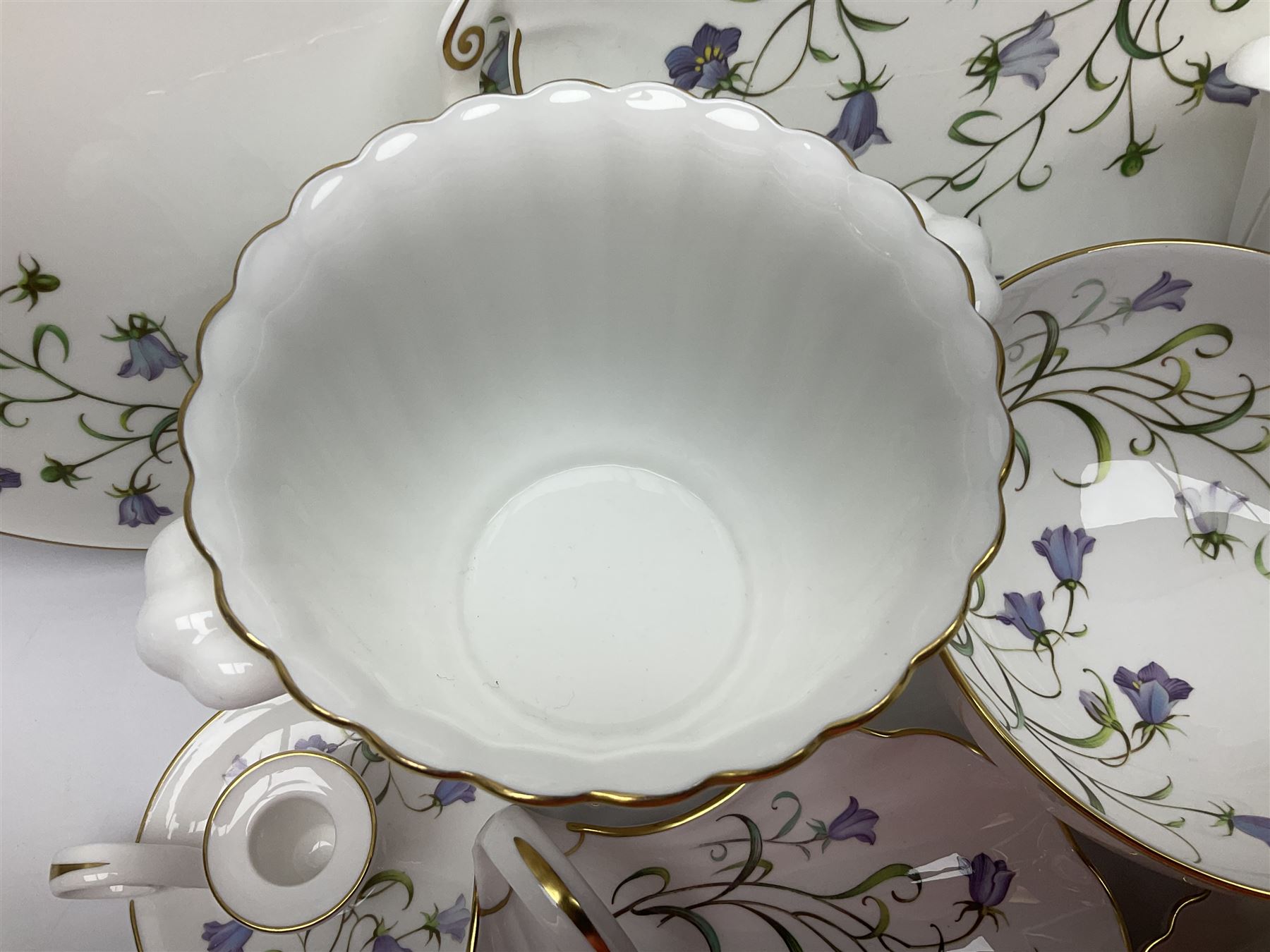 Large collection of Spode Campanula pattern ceramics | Ceramics