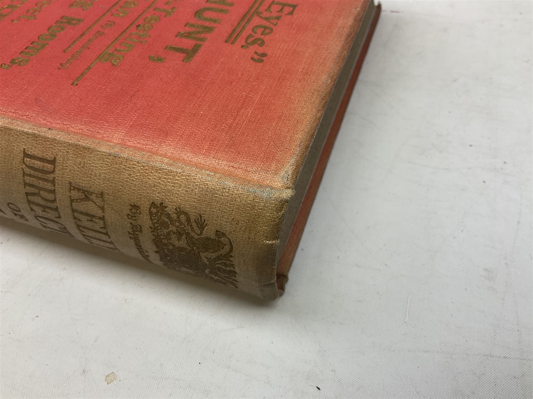 Kelly's Directory of Hull 1912, together with a Victorian family bible, (2)