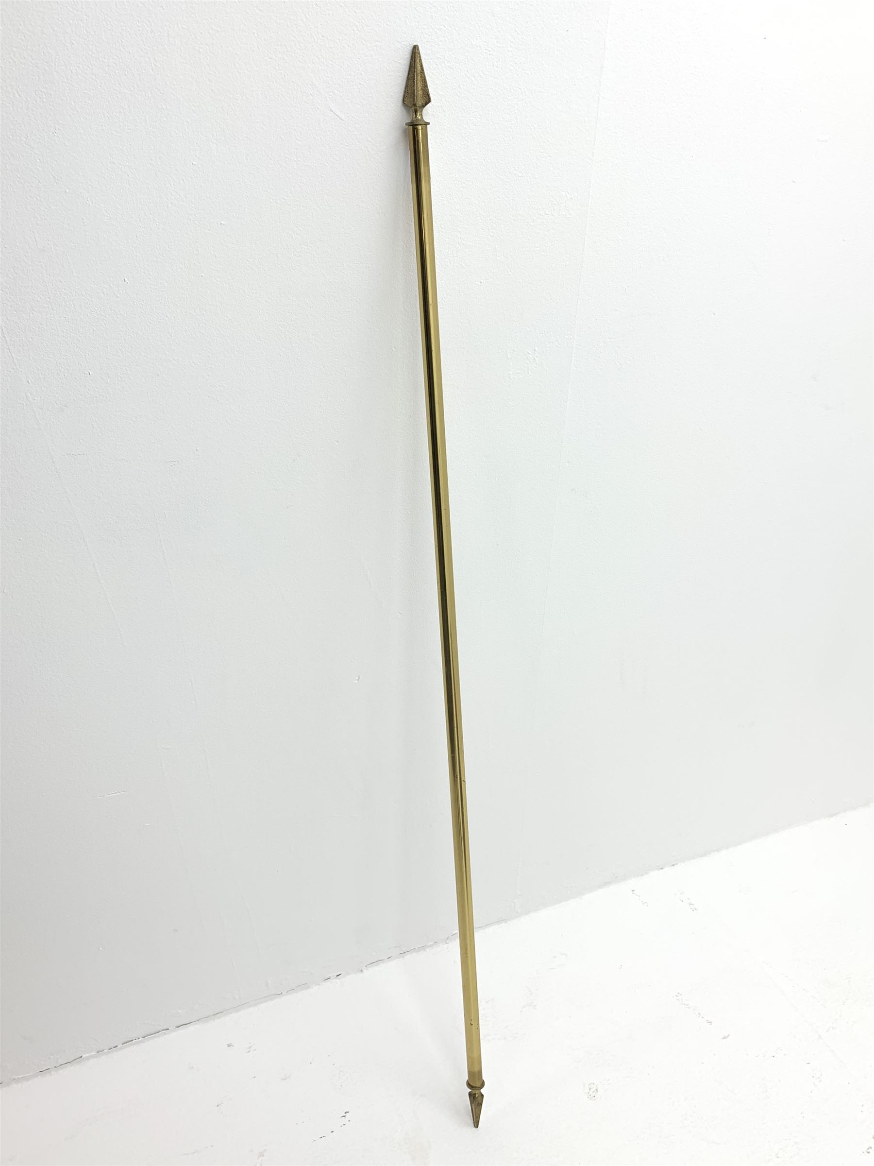 Fine Persian tree of life rug wall hanging, ivory ground field depicting landscape filled with animals, birds and flowers, the guarded border with stylised flower heads and foliage decoration, with brass hanging rail