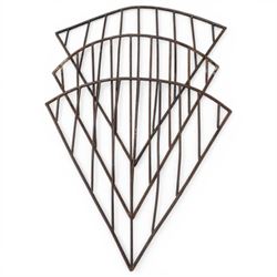 Three corner hay racks along with one normal rack