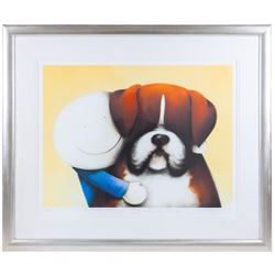 Doug Hyde (British 1972-): 'Me and Mad Max', artist's proof edition 8/20 giclée print signed and titled in pencil 53cm x 70cm 