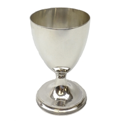  George III silver wine goblet by Samuel Meriton II London 1792, H12cm, approx 5oz  